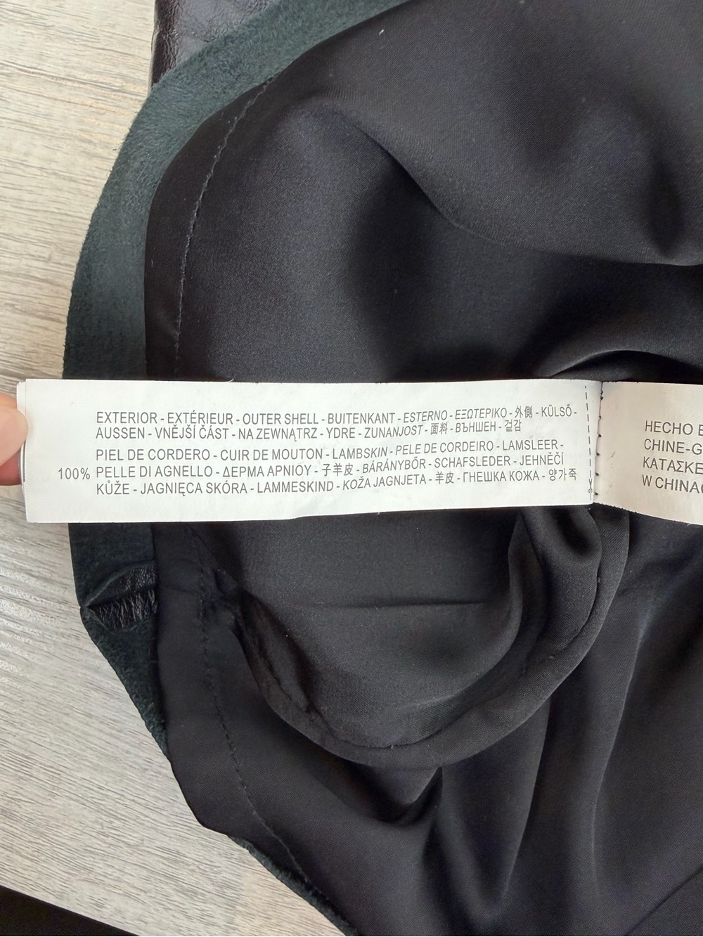 ZARA Woman Genuine Lambskin Leather Mini Skirt – Black | Size Small - Picture 8 of 9